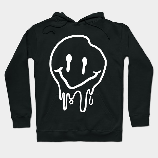 Melted Face Hoodie by Imaginariux